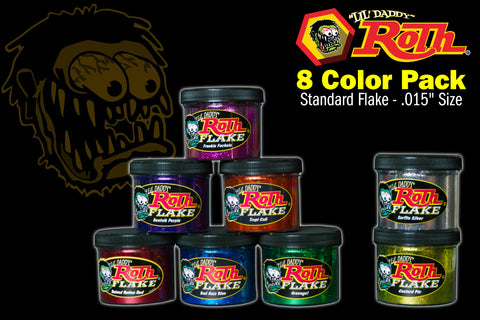 Roth Metal Flake 8 Color Pack</br>STANDARD