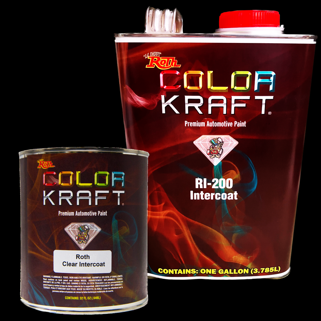 ★Refinish and Multilayer RelicStrato★ RI-200 Intercoat Clear – Roth Metal Flake
