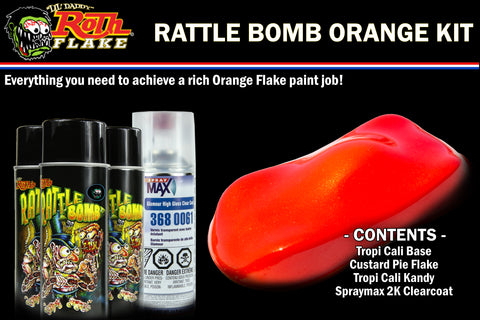 RATTLE BOMB COMPLETE KIT<br />Orange Kit