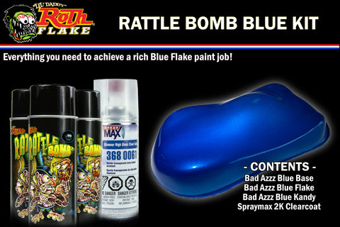 RATTLE BOMB COMPLETE KIT<br />Blue Kit