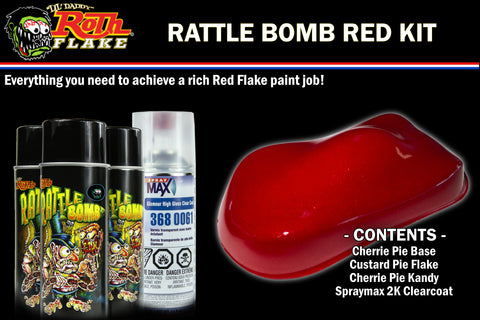 RATTLE BOMB COMPLETE KIT<br />Red Kit
