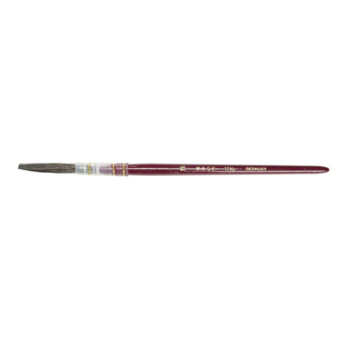 Mack Brush Brown Kazan Quill Red Handle 179L Series - Multiple Sizes