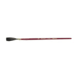 Mack Brush Brown Kazan Quill Red Handle 179L Series - Multiple Sizes