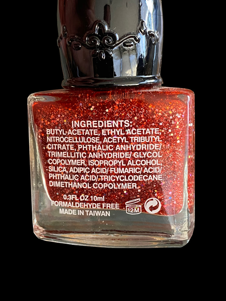 Cherrie Pie Nail Polish – Roth Metal Flake
