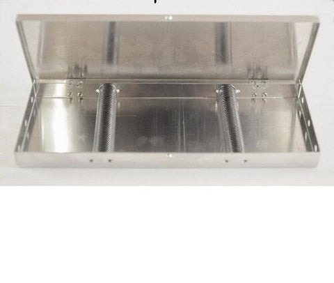 Mack Brush Spring Coil Metal Paint Brush Box 3.5" x 10"