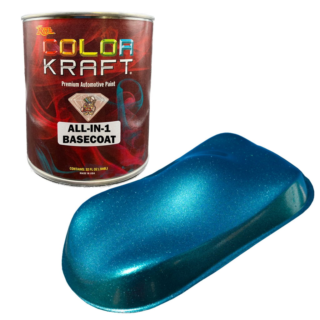 ALL-IN-1 RATTLE BOMBTeal Tone – Roth Metal Flake