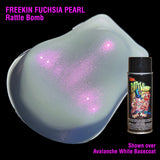 PEARL RATTLE BOMB<br />Freekin Fuchsia