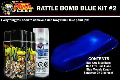 RATTLE BOMB COMPLETE KIT<br />Blue Kit #2