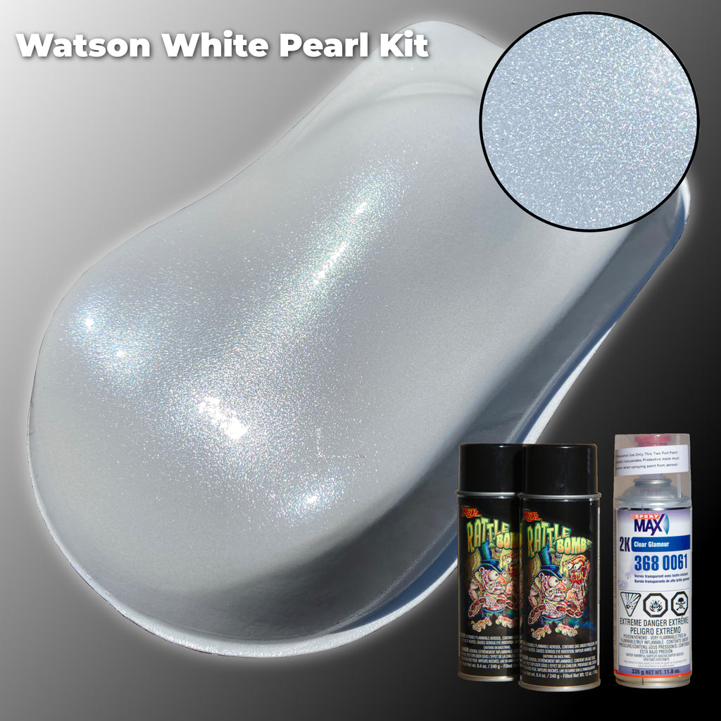 RATTLE BOMB PEARL KITWatson White – Roth Metal Flake
