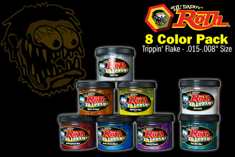 Roth Metal Flake 8 Color Pack</br>TRIPPIN'