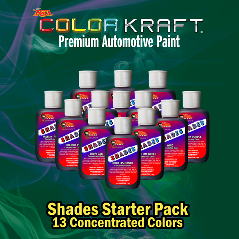 SHADES</br>Concentrated Color</br>13 Color Pack