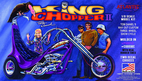 Tom Daniel King Chopper II 1/8 Plastic Model Trike kit
