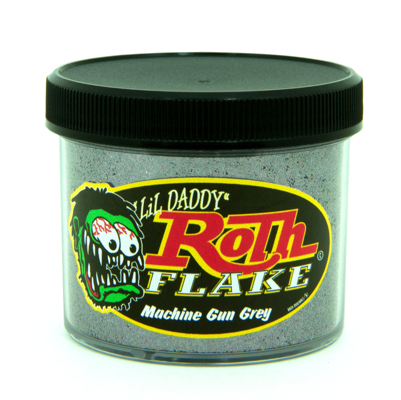 Machine Gun Grey Color Machine Gun GraySOLID FLAKE – Roth Metal Flake