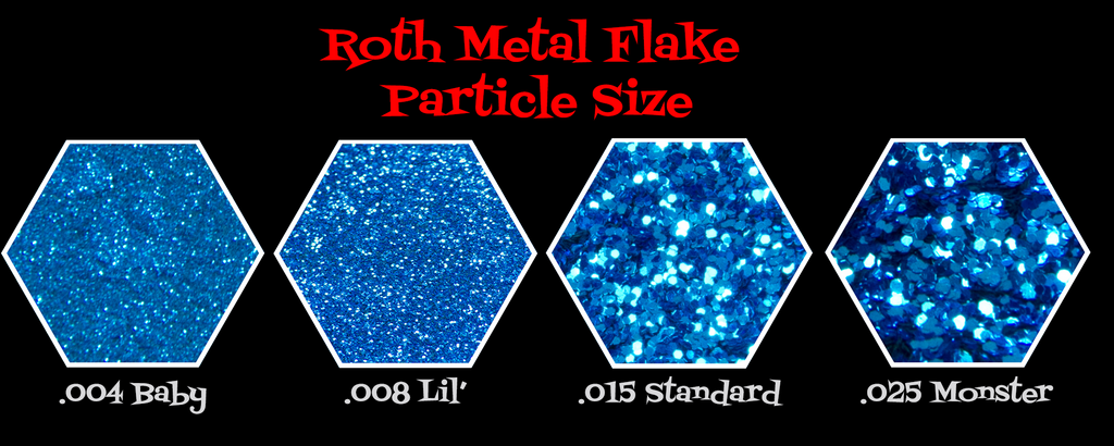 Machine Gun Grey Color Machine Gun GraySOLID FLAKE – Roth Metal Flake