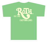 Custom Cars T-Shirt Light Green