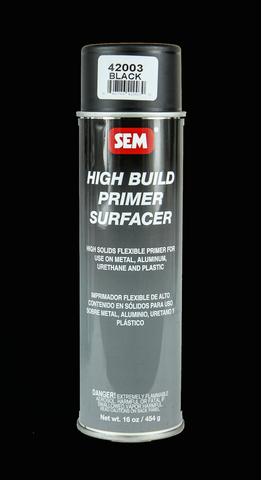 SEM High Build Black Primer - 42003 - Superior Restoration